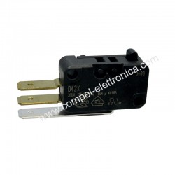 MICRODEVIATORE SWITCH 3A 250V 3 PIN DA 30MM NC/NO CON TASTO LEGGERO