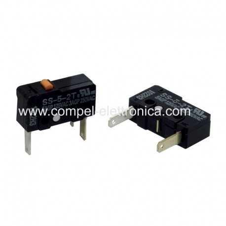 MICRODEVIATORE SWITCH 5A 125VAC ON-(OFF) SPST-NC A SALDARE