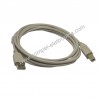 CAVO USB A / USB B 2.0 MASCHIO-MASCHIO 3MT GRIGIO