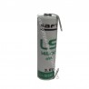BATTERIA LITIO AA 3,6V 2600MA CON LAMELLE SAFT