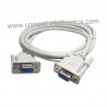 CAVO SERIALE NULL MODEM 9P F/F 2 MT