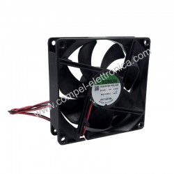 VENTOLE 92X92X25H 12VDC 0,19A 2,3W BRONZINE SUNON