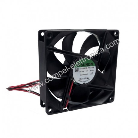 VENTOLE 92X92X25H 12VDC 0,19A 2,3W BRONZINE SUNON