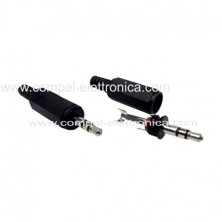 SPINA JACK STEREO Ø 3,5MM PVC qualità superiore JAPAN