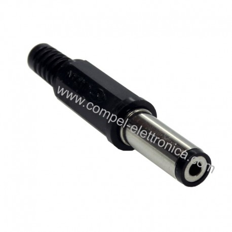 SPINA ALIMENTAZIONE DC Ø 5,5MM/2,1MM/L.14,5 PVC PROFESIONALE JAPAN