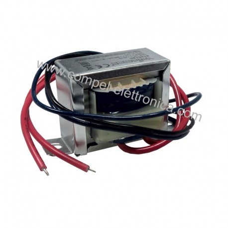 TRASFORMATORI 12W 2x12V 230VAC DA PANNELLO DOPPI SECONDARI