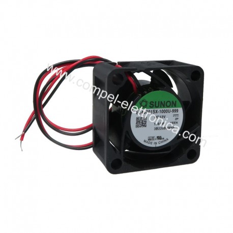 VENTOLE 40X40X20H 12VDC 0,105A 1,26W A CUSCINETTI SUNON