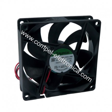VENTOLE 92X92X25H 24V 0,1A 2,4W A CUSCINETTI SUNON