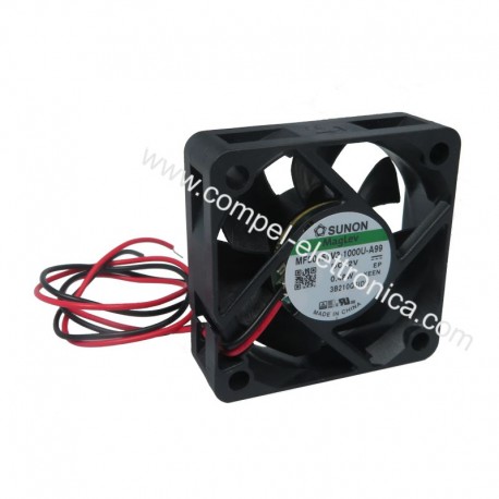 VENTOLE 50X50X15H 12VDC 0,48W 0,039A A CUSCINETTI SUNON 2 FILI