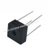 KBPC 610 PONTE DIODO 6A 1000V QUADRATO DA CIRCUITO