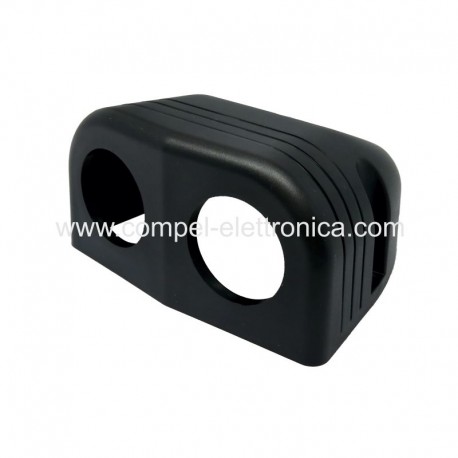 PORTA PRESA USB DA PANNELLO DOPPIO FORO