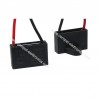 CONDENSATORI 0,8UF 450Vac IN BOX PER AVVIAMENTO MOTORI 2 FILI CON STAFFA