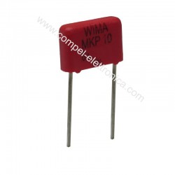 CONDENSATORI POLIESTERE METAL BOX 100KpF 250Vdc PASSO 10MM WIMA