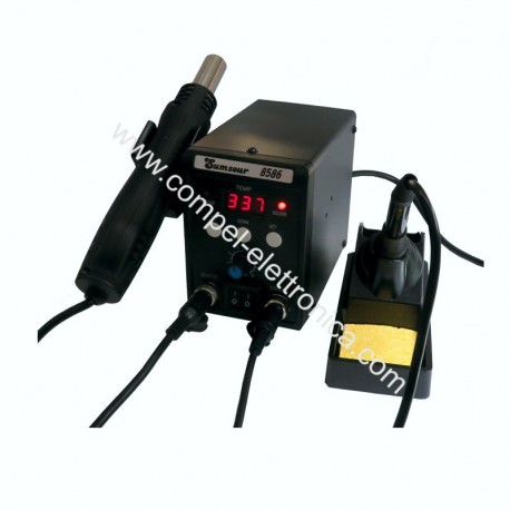 STAZIONE SALDANTE E DISSALDANTE AD ARIA CALDA 2IN1 60W/700W 450° 8586