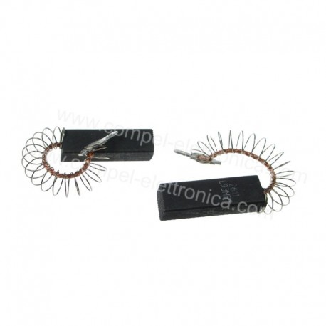 CARBONCINO LARGH.12,3X4,9X36mm CON MOLLA BOSCH, Whirlpool KIT 2PZ