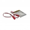 BATTERIA 3,7V 800mAh Li-ion 50x33x4,5mm 2 fili