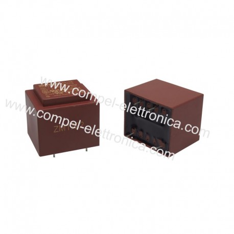 TRASFORMATORI 2,3W 12V 230VAC INCAPSULATI SINGOLI SECONDARI