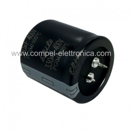 CONDENSATORI ELETTROLITICI SNAP-IN C/S 330uF 400V 35x35