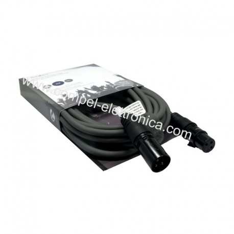 CAVO CANNON XRL MASCHIO / XRL FEMMINA PROFESSIONALE FLESSIBILE 5MT