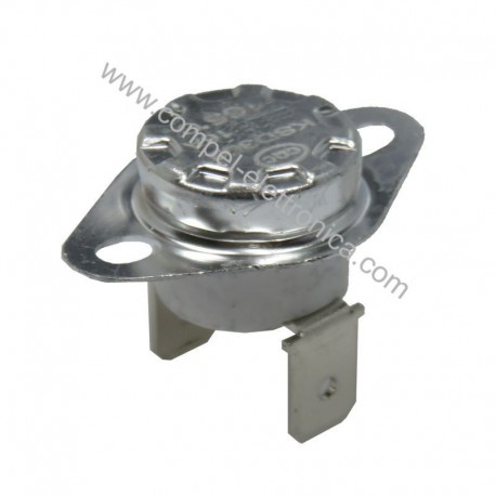 INTERRUTTORE TERMICO 175°C NORM. CHIUSO A FASTON 6,3MM VERTICALI