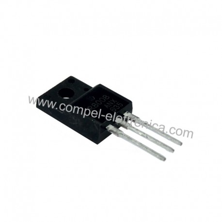 R 8008ANX N-CH MOSFET 800V 8A 50W TO-220FP-3