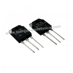 COPPIA 2SB1383/2SD2083 P/N DARL 120V 25A 120W TO3P SANKEN