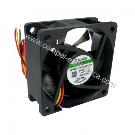 VENTOLE 60X60X25H 12VDC 1,56W 0,13A TACHIMETRICA A CUSCINETTI SUNON