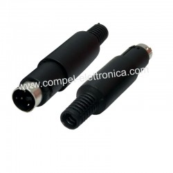 SPINA MINI DIN 3 POLI A SALDARE