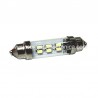 LAMPADINA A LED FESTOON 10-30V 6K/L42 VETRO