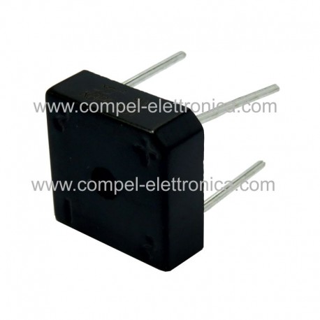 KBPC 801 PONTE DIODO 8A 100V QUADRATO DA CIRCUITO