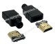 SPINA HDMI A SALDARE X CAVO AWG26/28 GOLD