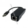 ADATTATORE USB (A) MASCHIO A RJ45 RETE ETHERNET FULL SPEED 10/100 Mbps