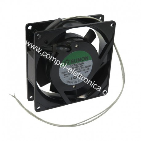 VENTOLE 92X92X25H 220VAC 13W A CUSCINETTI SUNON