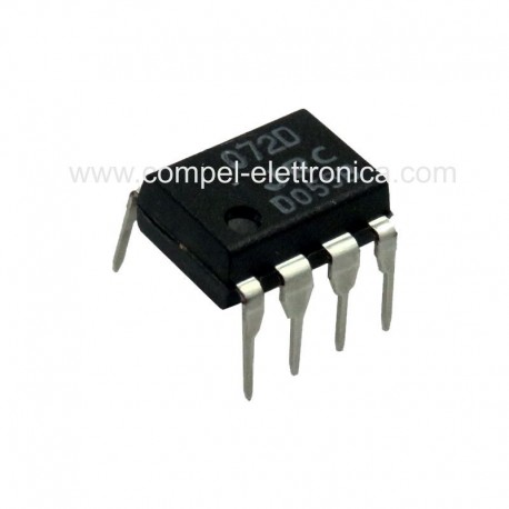 NJM 072D IC DUAL JFET INPUT OPER. DIP-8 ORIGINAL JRC