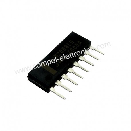 NJM 2068LD IC LOW-NOISE DUAL OPERAT. JRC SIP-8