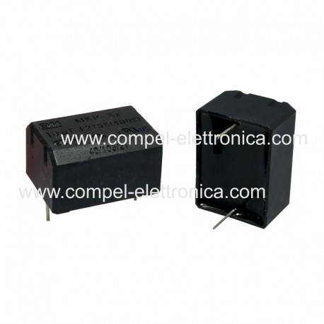 CONDENSATORE MKP-X2 10uF 275Vac P. 31.5mm