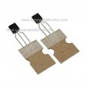 COPPIA TRANSISTOR 2SA970 GR - 2SC2240 GR SI-P/N 120V 100MA 100Mhz TO-92