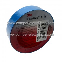NASTRO ELETTROISOLANTE 19MM X 20MT SPESS.130µM BLU
