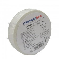 NASTRO ELETTROISOLANTE 15MM X 10MT SPESS.150µM BIANCO