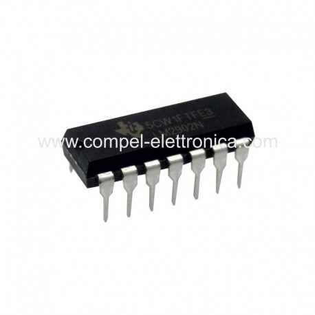 LM 2902N Quad Operational Amplifier