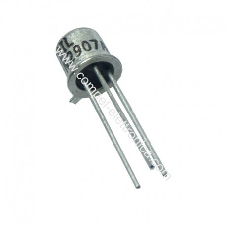 2N 2907M SI-P 60V 0.6A .8W TO18 METAL