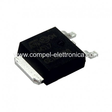 LM 317 M IC MEDIUM CURRENT 1.2 TO 37 V ADJUSTABLE VOLTAGE REGULATOR DPAK